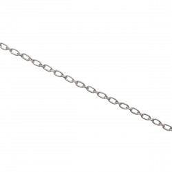 Αλυσίδες Σιδερένιες 11x6mm (3 μέτρα) - Ασημί
