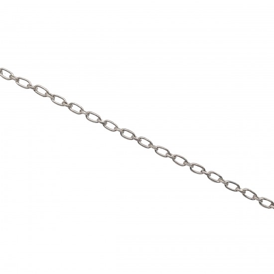 Αλυσίδες Σιδερένιες 11x6mm (3 μέτρα) - Ασημί