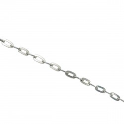 Αλυσίδες Σιδερένιες 12x8mm (3 μέτρα) - Ασημί