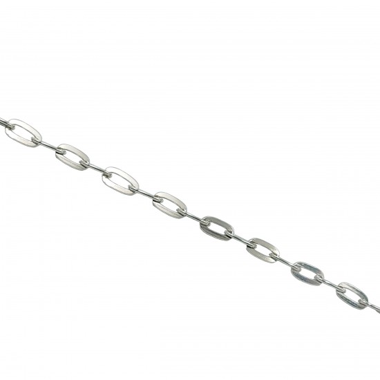 Αλυσίδες Σιδερένιες 12x8mm (3 μέτρα) - Ασημί