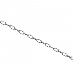 Αλυσίδες Σιδερένιες 11x5,5mm (10 μέτρα) - Ασημί
