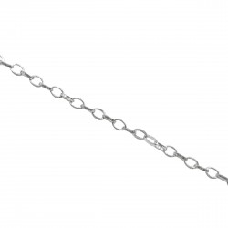 Αλυσίδες Σιδερένιες 11x7,5mm (8 μέτρα) - Ασημί