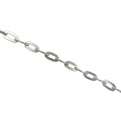Αλυσίδες Σιδερένιες 24x12mm (2 μέτρα) - Ασημί