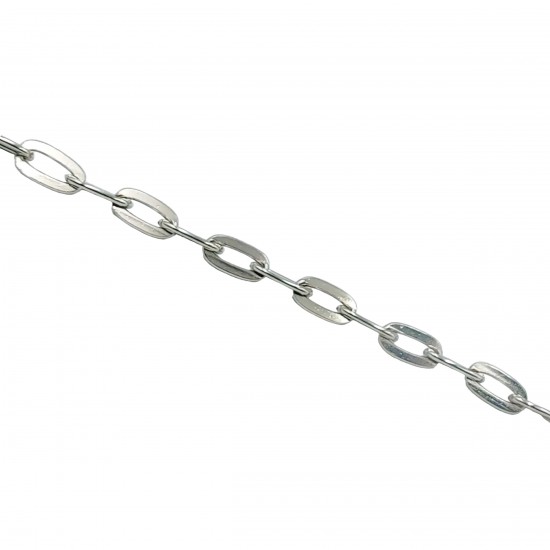 Αλυσίδες Σιδερένιες 24x12mm (2 μέτρα) - Ασημί