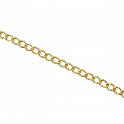 Αλυσίδες Σιδερένιες 15x10mm (3 μέτρα) - Χρυσό