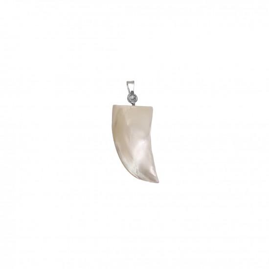 Μοτίφ Φίλντισι 26x14mm (6 τεμ) - Μπεζ