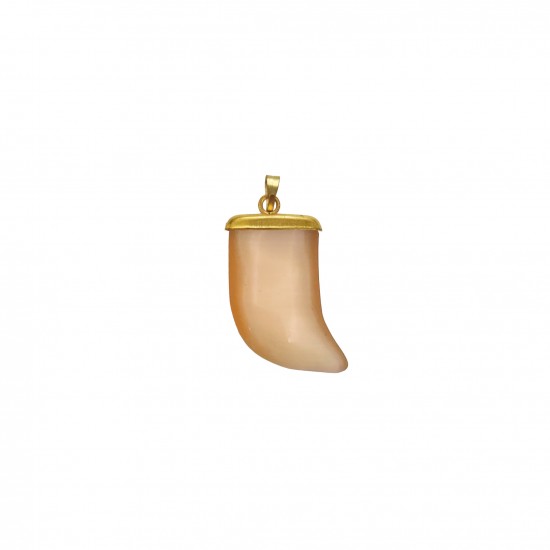 Μοτίφ Φίλντισι 27x14mm (6 τεμ) - Σομόν