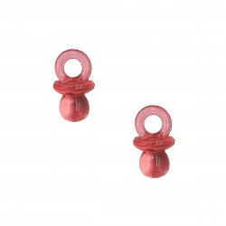 Μοτίφ Ακρυλικά 9x8mm (4 τεμ) - Κόκκινο