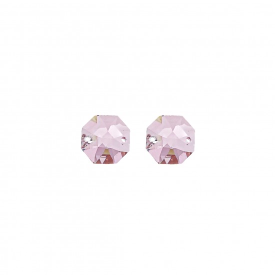 Σύνδεσμοι Swarovski 14mm (2 τεμ) - Light Roz