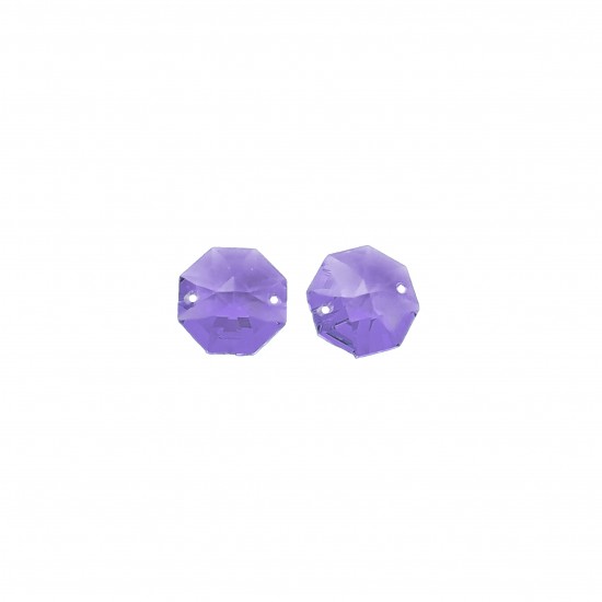 Σύνδεσμοι Swarovski 14mm (2 τεμ) - Violet