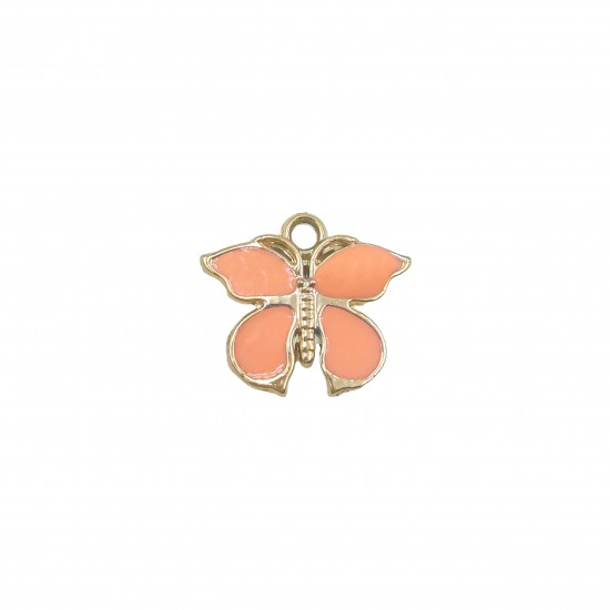 Μοτίφ Ακρυλικά 19x26mm (2 τεμ) - Ροζ