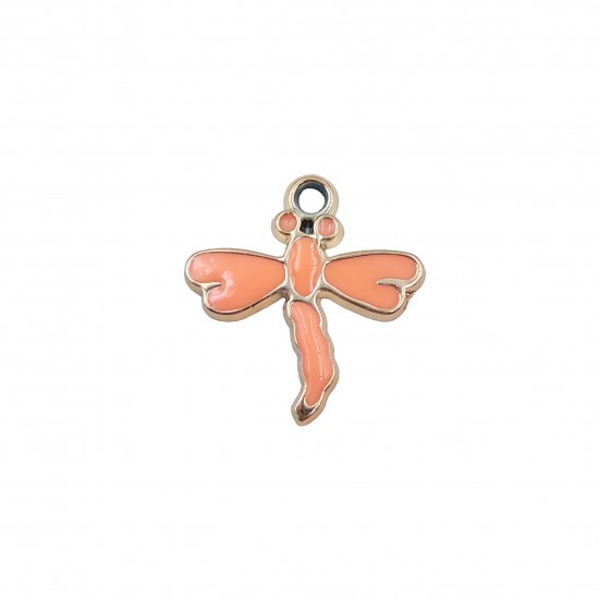 Μοτίφ Ακρυλικά 24x23mm (2 τεμ) - Ροζ