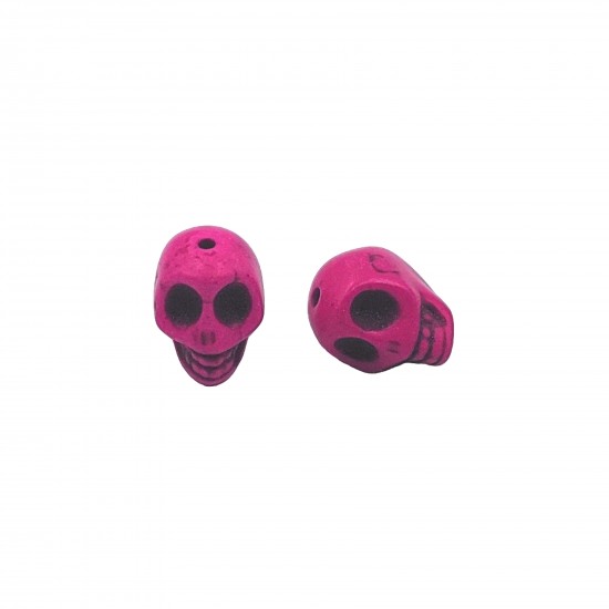 Χάντρες Ακρυλικές 18x14mm (1 τεμ) - Φούξια