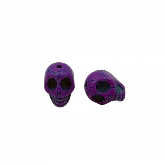 Χάντρες Ακρυλικές 18x14mm (1 τεμ) - Μωβ