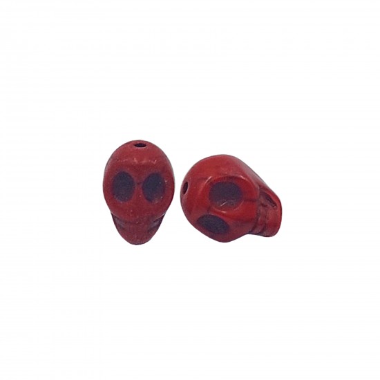 Χάντρες Ακρυλικές 18x14mm (1 τεμ) - Κόκκινο