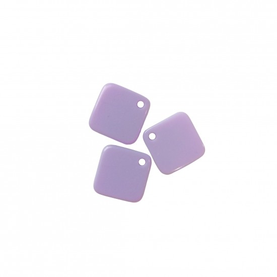 Μοτίφ Ακρυλικά 17mm (6 τεμ) - Μωβ