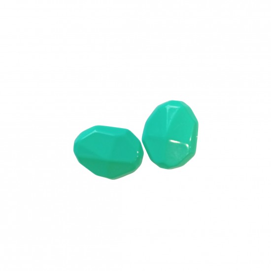 Χάντρες Ακρυλικές 25x20mm (10 τεμ) - Βεραμάν