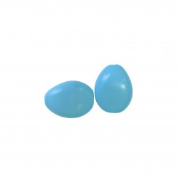Χάντρες Ακρυλικές 24x19mm (30 τεμ) - Γαλάζιο