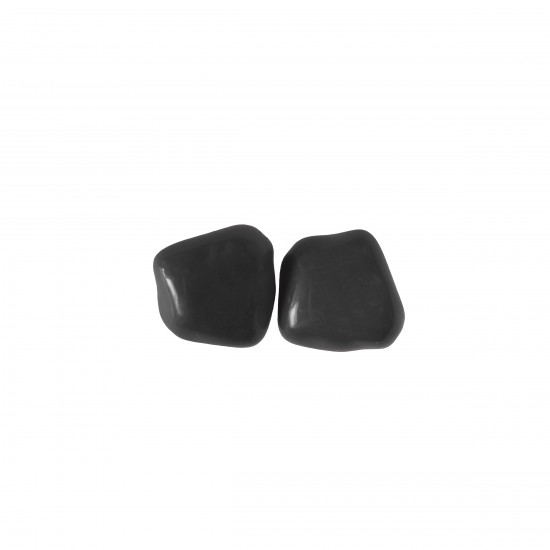 Χάντρες Ακρυλικές 20x20mm (20 τεμ) - Μαύρο