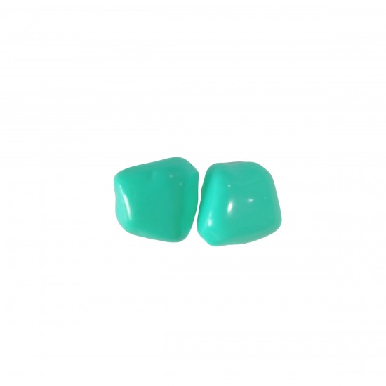 Χάντρες Ακρυλικές 20x20mm (20 τεμ) - Βεραμάν