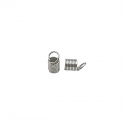 Ακροδέκτες Μεταλλικοί 10x6mm (12 τεμ) - Ασημί
