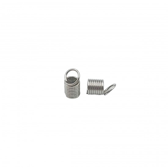 Ακροδέκτες Μεταλλικοί 10x6mm (12 τεμ) - Ασημί