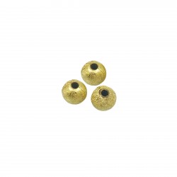 Χάντρες Ακρυλικές 10mm (10 τεμ) - Ασημί