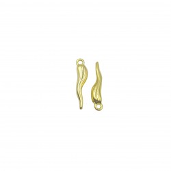 Μοτίφ Μεταλλικά 29x6mm (6 τεμ) - Χρυσό