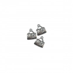 Μοτίφ Αλουμινίου 13x6mm (6 τεμ) - Ασημί