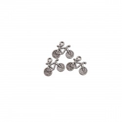 Μοτίφ Αλουμινίου 16x14mm (6 τεμ) - Ασημί