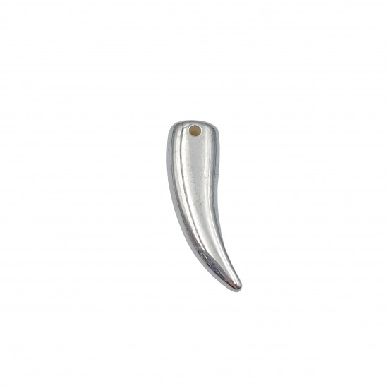 Μοτίφ Ακρυλικά 40x12mm (6 τεμ) - Ασημί