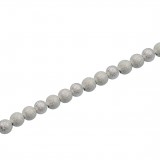 Χάντρες Μεταλλικές 10mm (10 τεμ) - Ασημί
