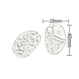 Χάντρες Ακρυλικές 40x28mm (10 τεμ) - Πράσινο