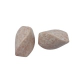 Χάντρες Ακρυλικές 32x21mm (12 τεμ) - Μπεζ