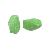 Χάντρες Ακρυλικές 32x21mm (12 τεμ) - Πράσινο