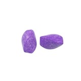 Χάντρες Ακρυλικές 23x18mm (12 τεμ) - Μωβ