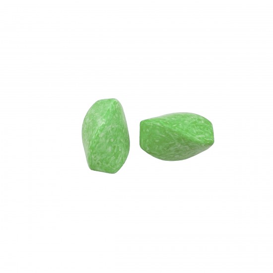 Χάντρες Ακρυλικές 23x18mm (12 τεμ) - Πράσινο
