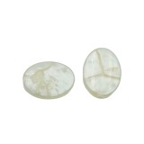 Χάντρες Ακρυλικές 28x20mm (10 τεμ) - Μπεζ