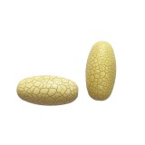 Χάντρες Ακρυλικές 40x20mm (10 τεμ) - Κίτρινο