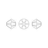 Χάντρες Ακρυλικές 14x14mm (15 τεμ) - Πορτοκαλί