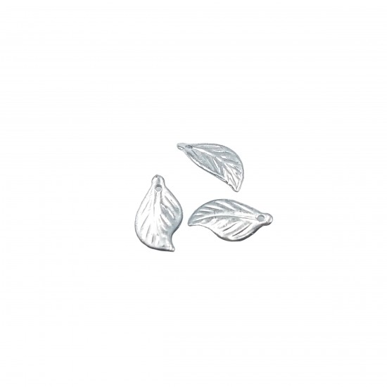 Μοτίφ Ακρυλικά 19x10mm (6 τεμ) - Ασημί
