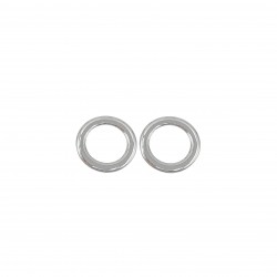 Σύνδεσμοι Ακρυλικοί 29mm (6 τεμ) - Ασημί