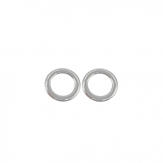 Σύνδεσμοι Ακρυλικοί 29mm (6 τεμ) - Ασημί
