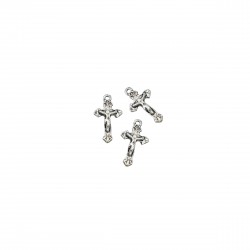 Μοτίφ Αλουμινίου 24x14mm (4 τεμ) - Ασημί