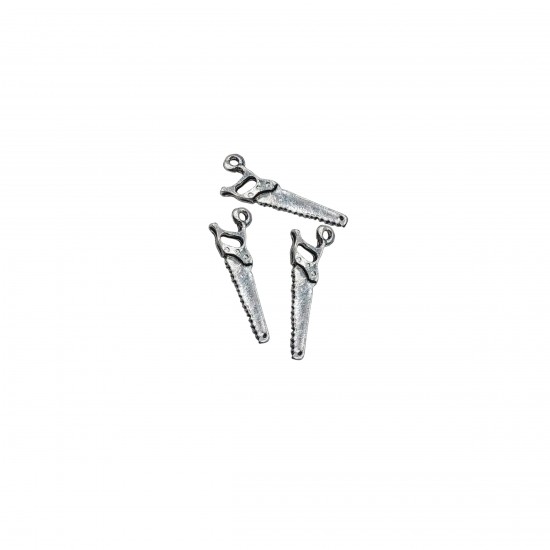 Μοτίφ Αλουμινίου 28x4mm (4 τεμ) - Ασημί Μοτίφ Αλουμινίου 28x4mm (4 τεμ) - Ασημί