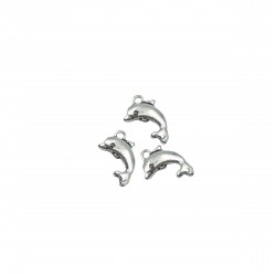 Μοτίφ Αλουμινίου 22x15mm (4 τεμ) - Ασημί