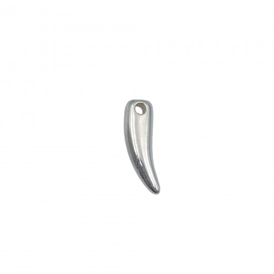 Μοτίφ Ακρυλικά 21x7mm (6 τεμ) - Ασημί