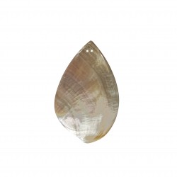 Μοτίφ Φίλντισι 75x42mm (1 τεμ) - Καφέ