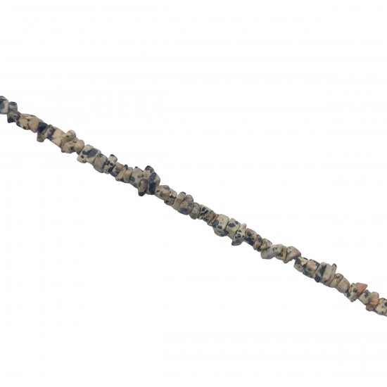 Chips Ημιπολύτιμες 2~5mm (Κορδόνι 250 χάντρες) - Καφέ