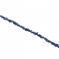 Chips Ημιπολύτιμες 2~5mm (Κορδόνι 250 χάντρες) - Μπλε